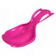  Base in plastica premium comfort, grande slitta rosa