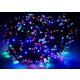  LUCI PER ALBERO DI NATALE 200LED FLASH BIANCO FREDDO SOLIDO