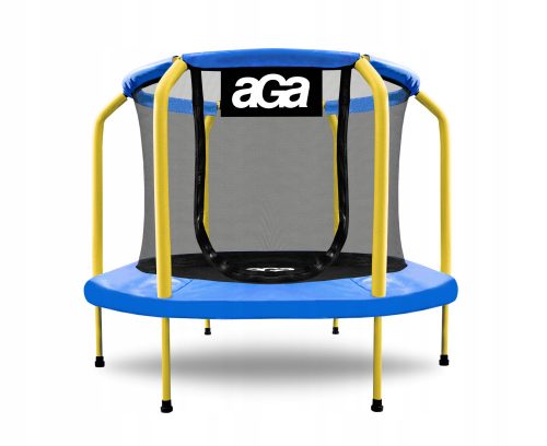 Trampolino - Trampolino con rete Aga MR1150DARKBLUE 150 cm