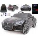  AUTO CONVERTIBILE M4 A BATTERIA, IN PELLE, DONDOLO, TELECOMANDO LED, AMMORTIZZATORI