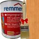 Remmers HK-Lazura agente di rivestimento 3in1 Pino/Larice 5 l + Pennello piatto dritto 5904122341216 5 cm