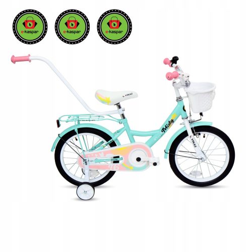  Bicicletta multicolore Vikas da 16" nuova di zecca