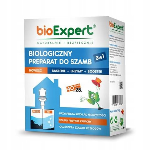  Preparato biologico per fosse settiche Bio+ 1kg Bioexpert