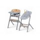  Sedia da pappa Calmee Kinderkraft in legno Livy con dondolo