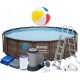 Piscina con cornice rotonda Bestway 488 x 488 cm