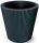  Vaso da fiori Prosperplast 29,9 cm x 29,9 x 31,1 cm diametro 29,9 cm plastica antracite