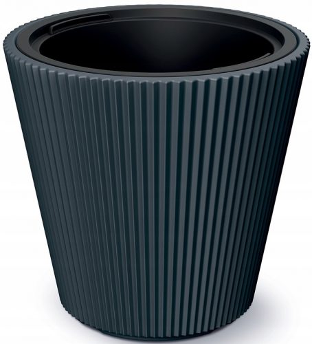  Vaso da fiori Prosperplast 29,9 cm x 29,9 x 31,1 cm diametro 29,9 cm plastica antracite