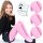  Set di 3 collant da ragazza PINK 20den MAT Fenome Polska di prima qualità