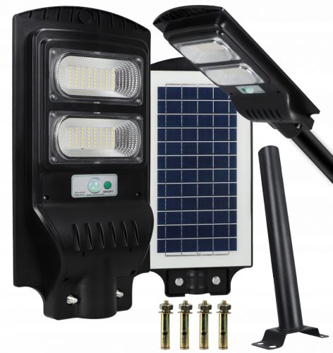  Lampione stradale smartled 100 W 2000 lm ad energia solare