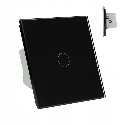 Interruttore single touch da incasso Livolo nero VL-C701-62