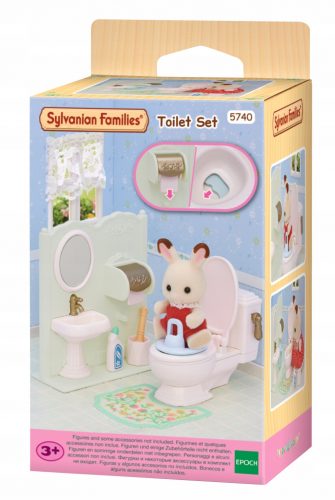  Sylvanian Families Set da bagno con WC