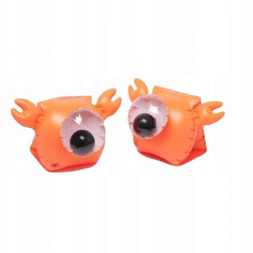 Sunnylife Sonny the Sea Creature maniche da nuoto arancione neon