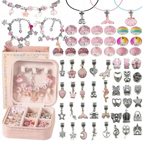  Un set per realizzare braccialetti e collane per bambini