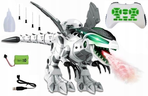  ROBOT CONTROLLATO DA MEGA DINOSAURO Dragon WALKS COPPIA USB