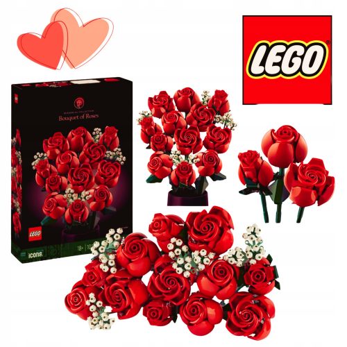  LEGO ICONS 10328 Bouquet di rose + Lego Adulti e Bambini 2024 in formato elettronico