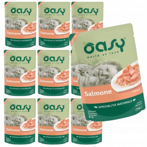  Oasy cibo umido salmone 0,07 kg