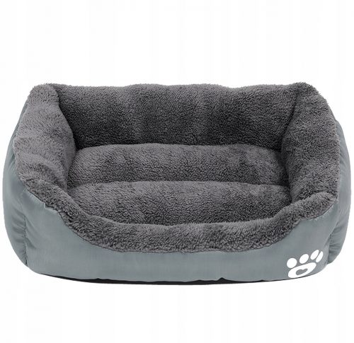  Cuscino per cani reverse nero, sfumature di rosso, sfumature di blu, sfumature di grigio, multicolore 55 cm x 40 cm