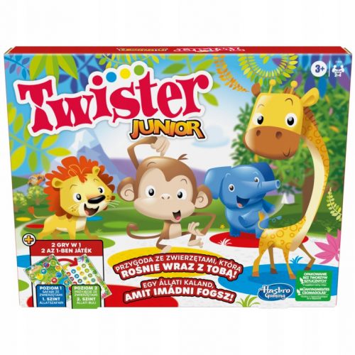  HASBRO Gioco Twister Junior Tavolo da gioco con animali