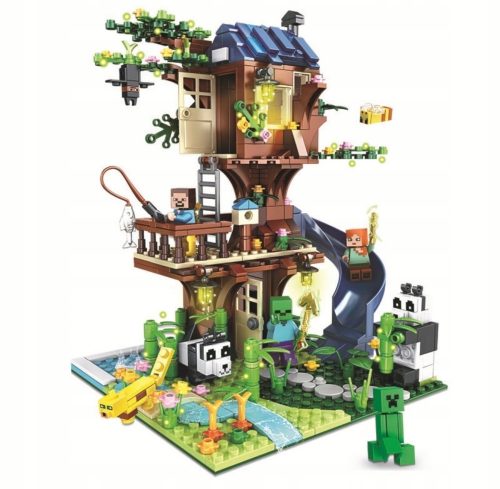  Blocchi Minecraft Tree House 406 pezzi.