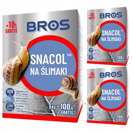 Prodotto fitosanitario - Bros Snacol repellente per lumache 1,1 kg