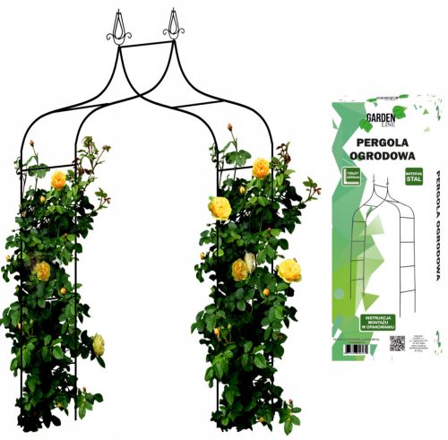 Pergolato - Pergola in metallo GardenLine arco 240 cm