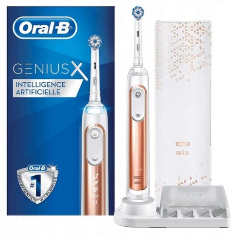  Spazzolino elettrico Oral-B Genius X 20000N Oro rosa D706.543.6x