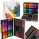  SET ARTISTICO IN LEGNO GRANDE MARCATORI pastelli colori LITTLE ARTIST 251 pz