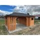 Padiglione, rifugio - Gazebo AltLand - DrewnianeAltany.pl legno 400 x 600 x 290 cm