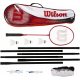  Wilson Badminton Tour Set Racchette Wilson con volano