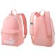  ZAINO DONNA PUMA RAGAZZA, IMPERMEABILE 2 SCOMPARTI, ROSA SCUOLA 22L