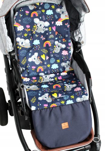  Inserto passeggino per passeggini, poggiapiedi impermeabile Kiro XL 90 cm