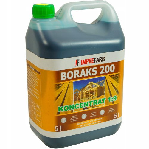 Vernice per Legno Strutturale Borace 200 Verde 5L