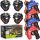  PISTOLA LASER PAINTBALL LASER TAG FUCILE LEGGERO SET 4 MODALITÀ × 4