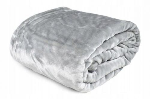 Coperta acrilica Elway 160 cm x 210 cm tonalità di grigio