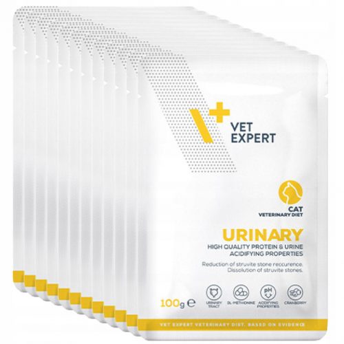  VET EXPERT URINARY CAT bustina da 100g - alimento veterinario umido per gatti