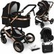  Passeggino combinato Kiduku 3 in 1, beige