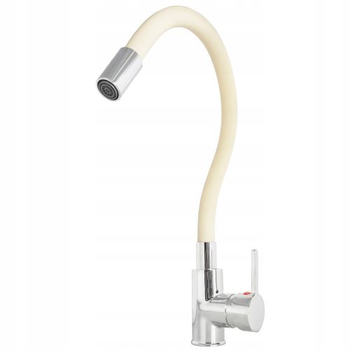 Rubinetto da cucina da pavimento Maibang FLEX, beige, argento