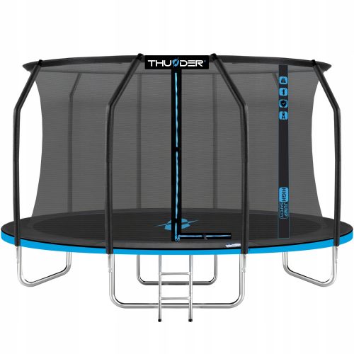 Trampolino - TRAMPOLINO DA GIARDINO PER BAMBINI INTERNO ELITE 12FT BLUE THUNDER