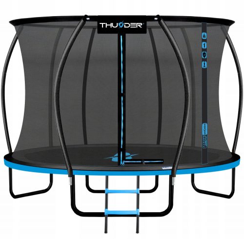 Trampolino - Trampolino da giardino PER BAMBINI ULTRA 12FT BLU