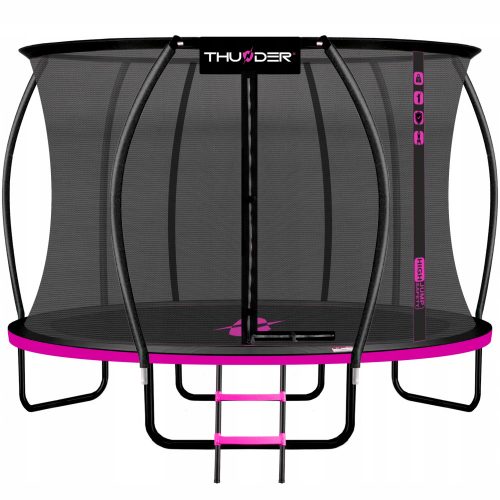 Trampolino - Trampolino da GIARDINO INTERNO ULTRA 12FT PINK THUNDER