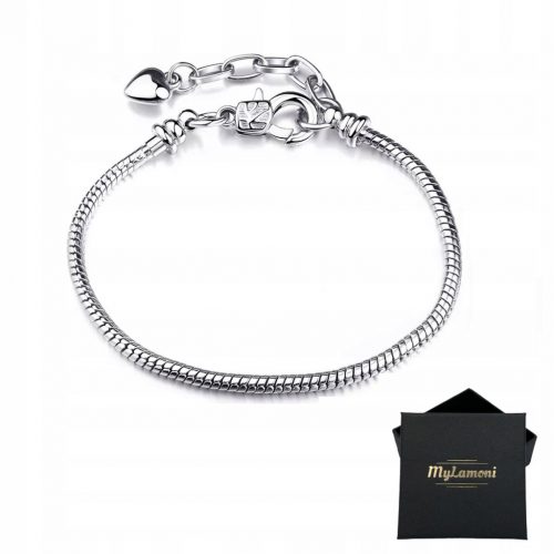  BRACCIALE CHARM MODULARE CON CIONDOLI