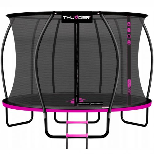  Trampolino da giardino THUNDER INSIDE ULTRA 14FT ROSA