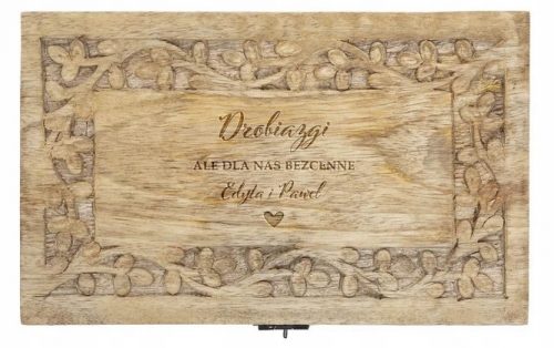 SCATOLA IN LEGNO PERSONALIZZATA, SCATOLA INCISA CON DEDICA REGALO