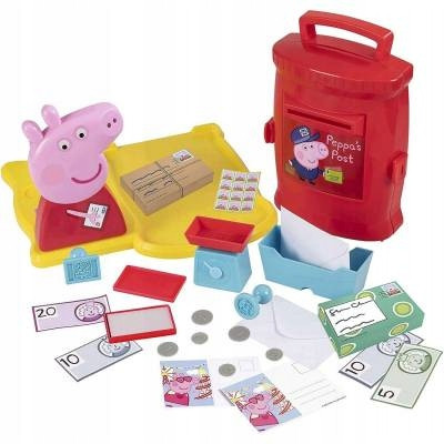  PEPPA PIG CASSETTA POSTALE + ACCESSORI