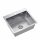 Lavello myQ LEO 10 a una vasca, acciaio inox