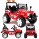  Auto a batteria Jeep S618 EVA Rossa Auto elettrica per bambini