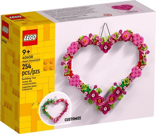  LEGO Creator 40638 Ornamento a forma di cuore