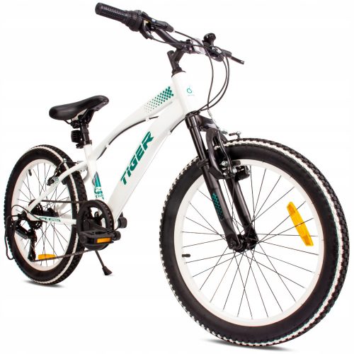  Bicicletta Sun Baby Tiger 20" Bianca, Verde