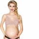  Reggiseno premaman e allattamento NETi in morbido cotone MTX 08 Rosa