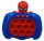  PUSH BUBBLE pop it console di gioco sensoriale Giocattolo Spider Man in regalo